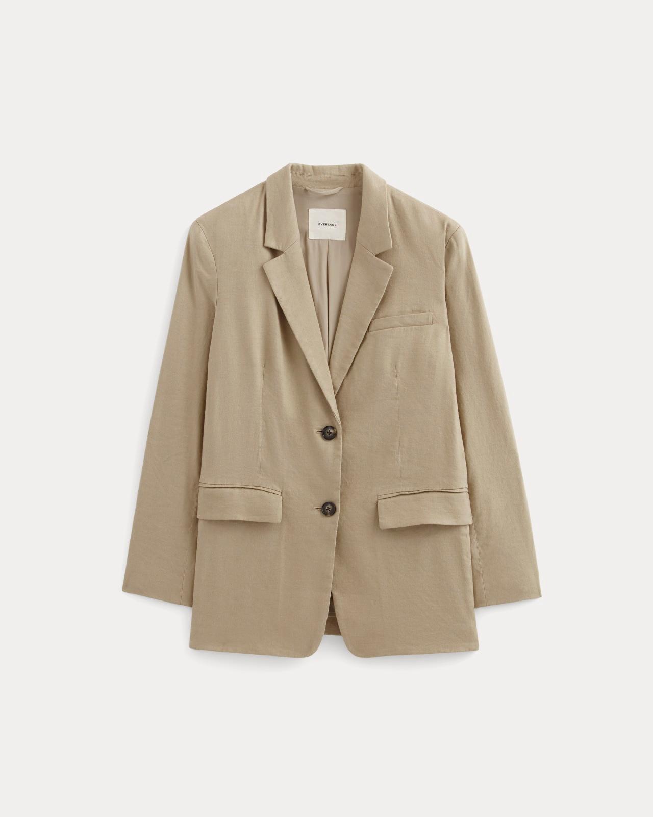 Womens Oversized Blazer in Stretch Linen by Everlane Size 0 Product Image