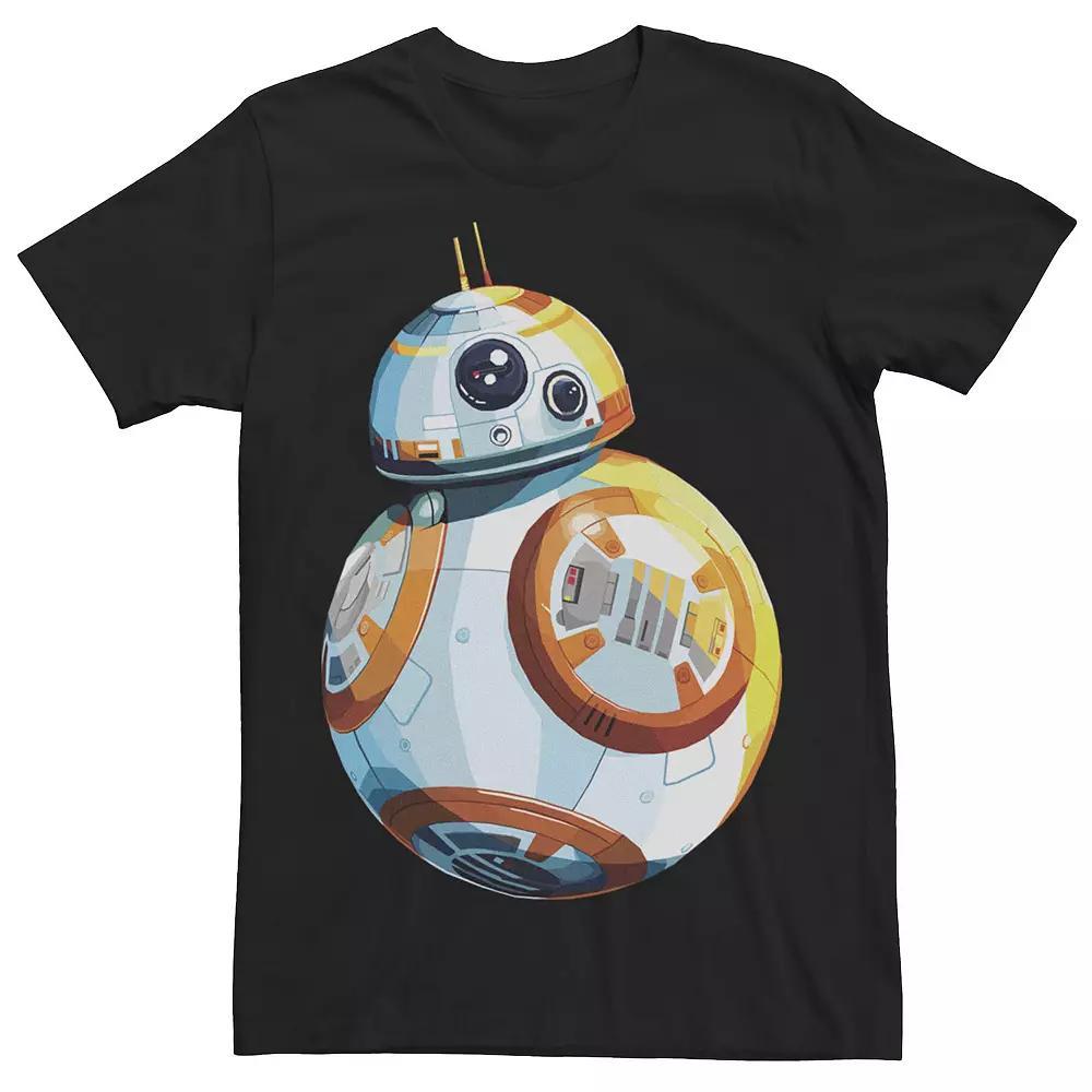 Men's Star Wars BB-8 Vibrant Portrait Tee, Size: XXL, Black Product Image