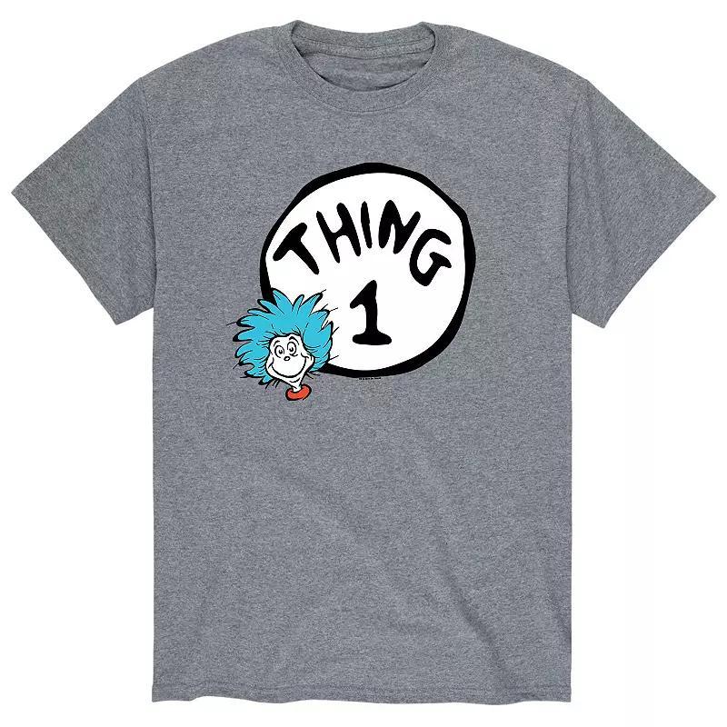 Big & Tall Dr Seuss Thing One Tee, Men's,  Product Image