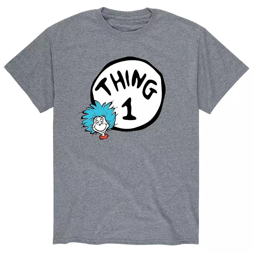 Big & Tall Dr Seuss Thing One Tee, Men's,  Product Image