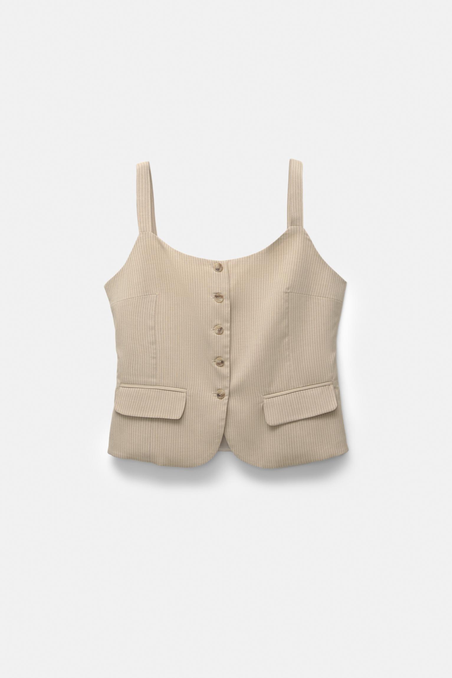 Striped vest Product Image