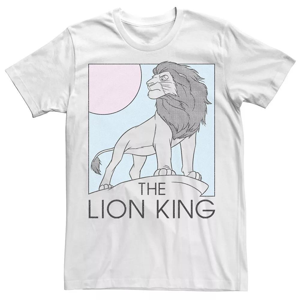 Men's Disney's The Lion King Simba Outline Tee,  Product Image