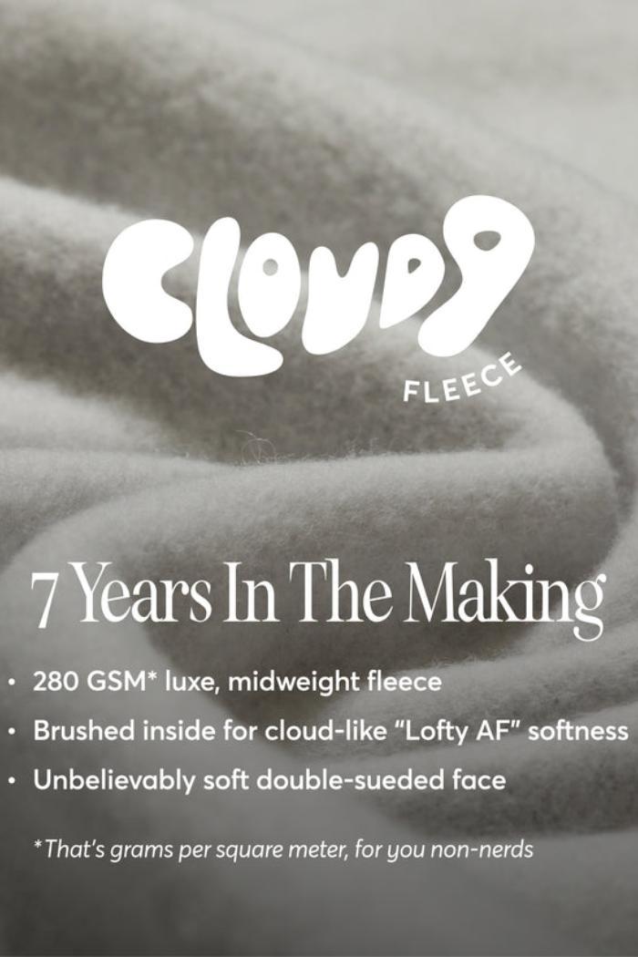 Cloud 9 Fleece Crop Sweatshirt Product Image
