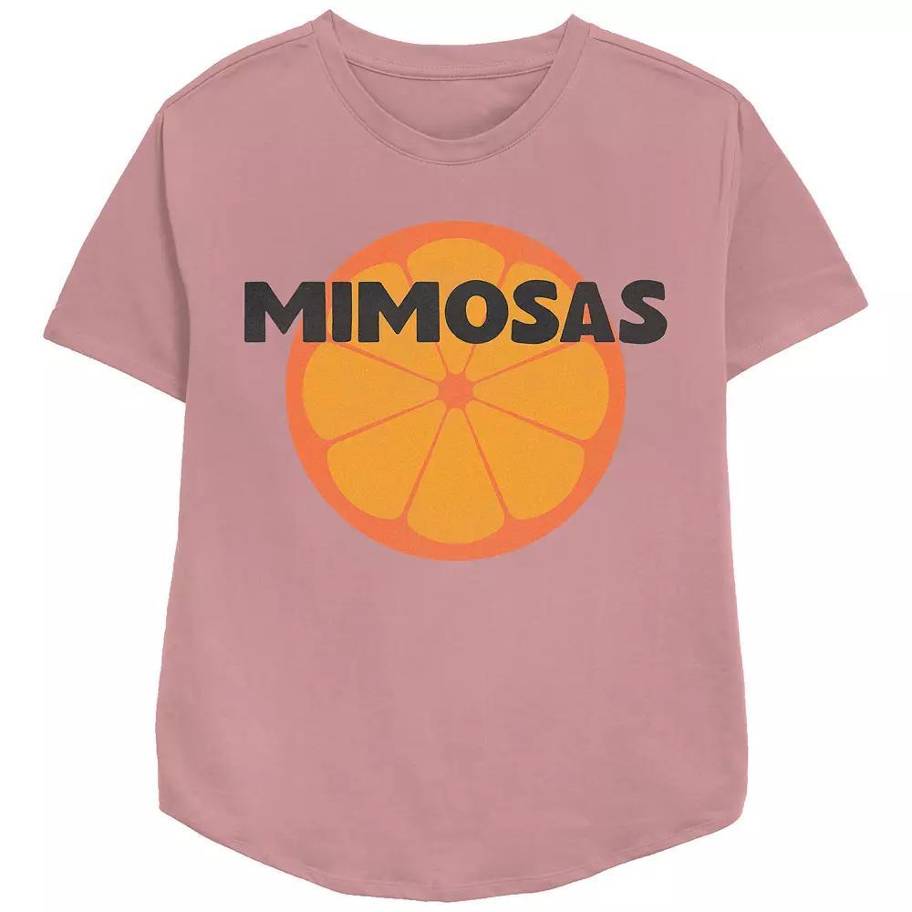 Women's Mimosas Relaxed Fit Graphic Tee,  Product Image