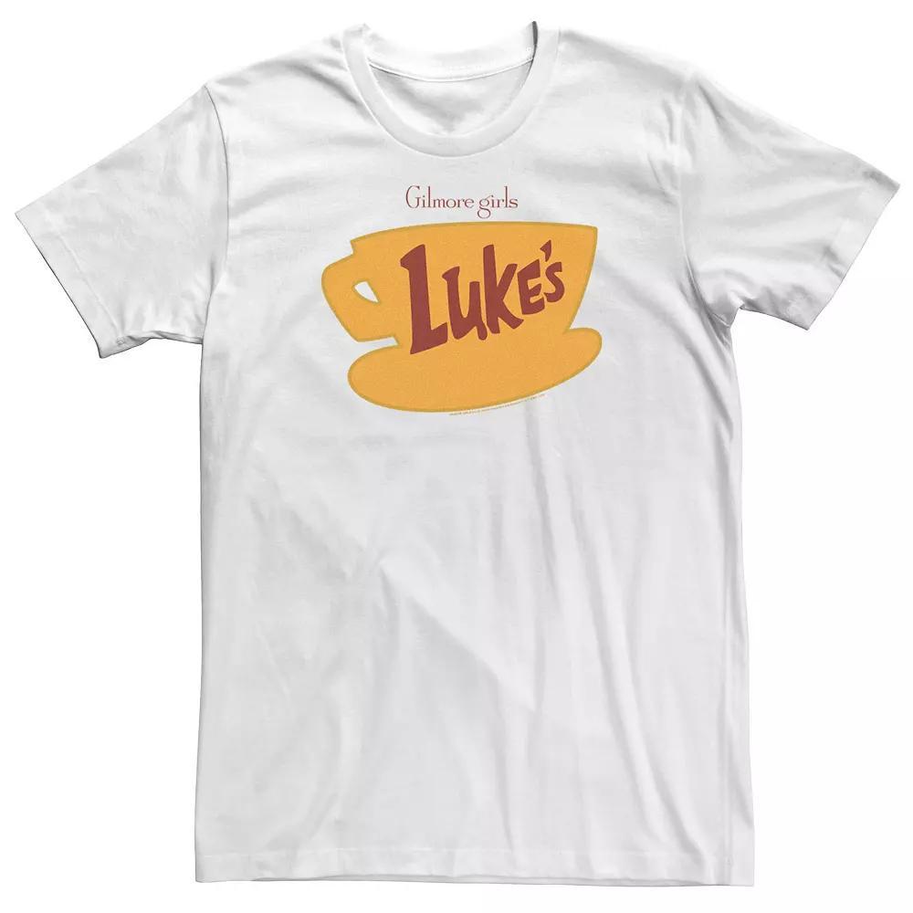 Big & Tall Gilmore Girls Luke's Logo Tee, Men's,  Product Image