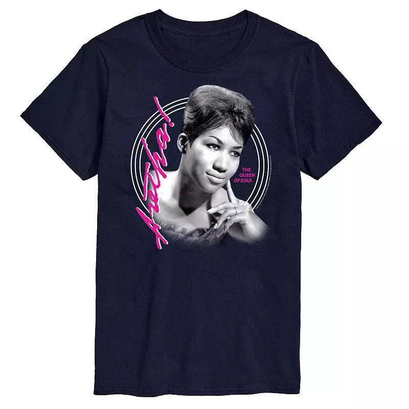 Men's Aretha Franklin Queen Of Soul Graphic Tee,  Product Image