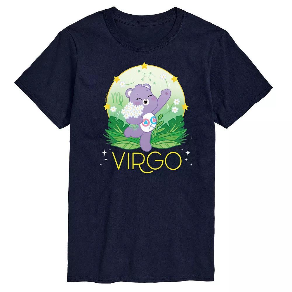 Men's Care Bears Virgo Graphic Tee, Size: XS, Blue Product Image