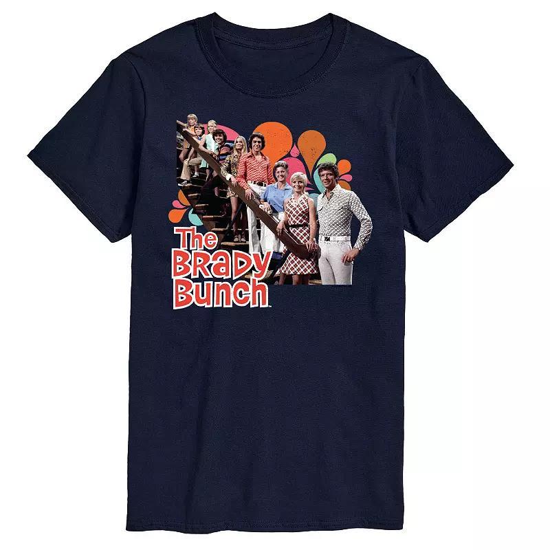 Big & Tall The Brady Bunch Vintage Graphic Tee, Men's, Size: 3XB, Black Product Image