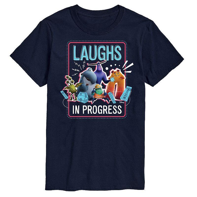 Disney / Pixars Monsters At Work Mens Laughs in Progress Graphic Tee Product Image