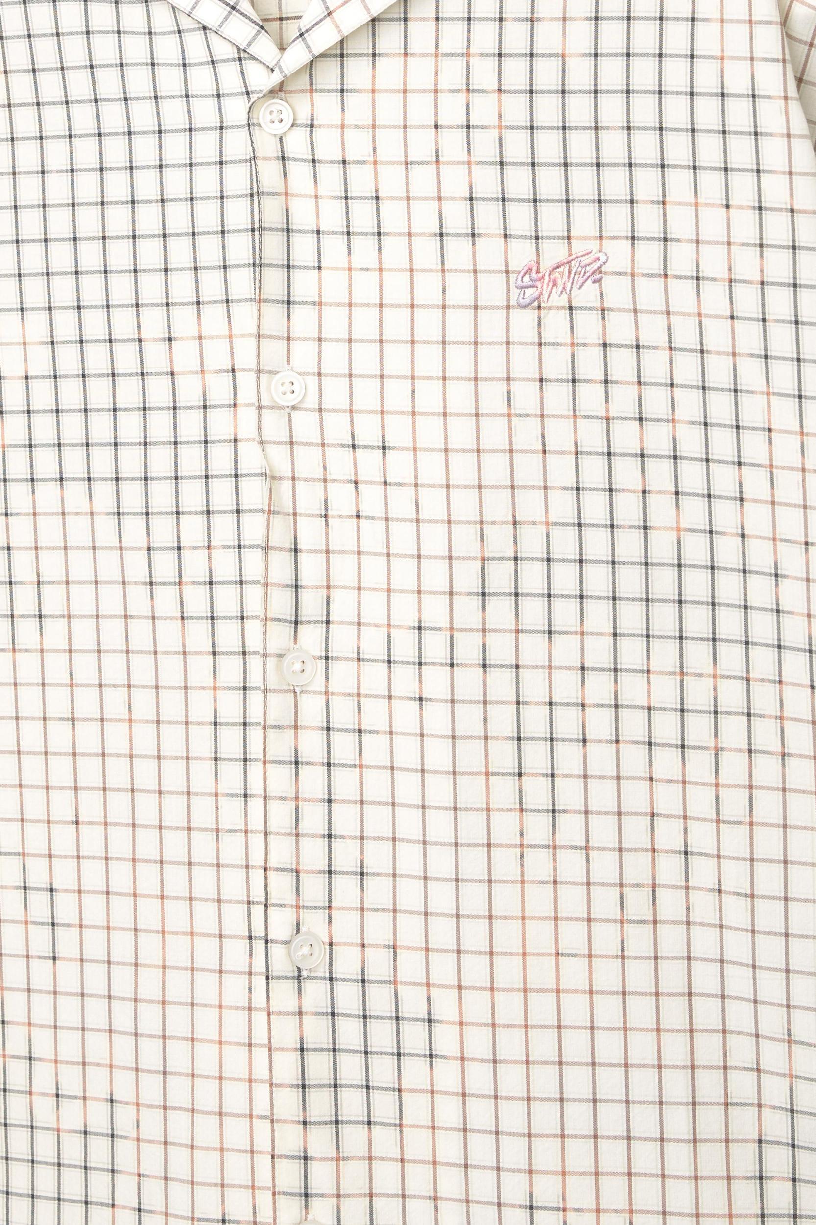 Check short sleeve shirt Product Image