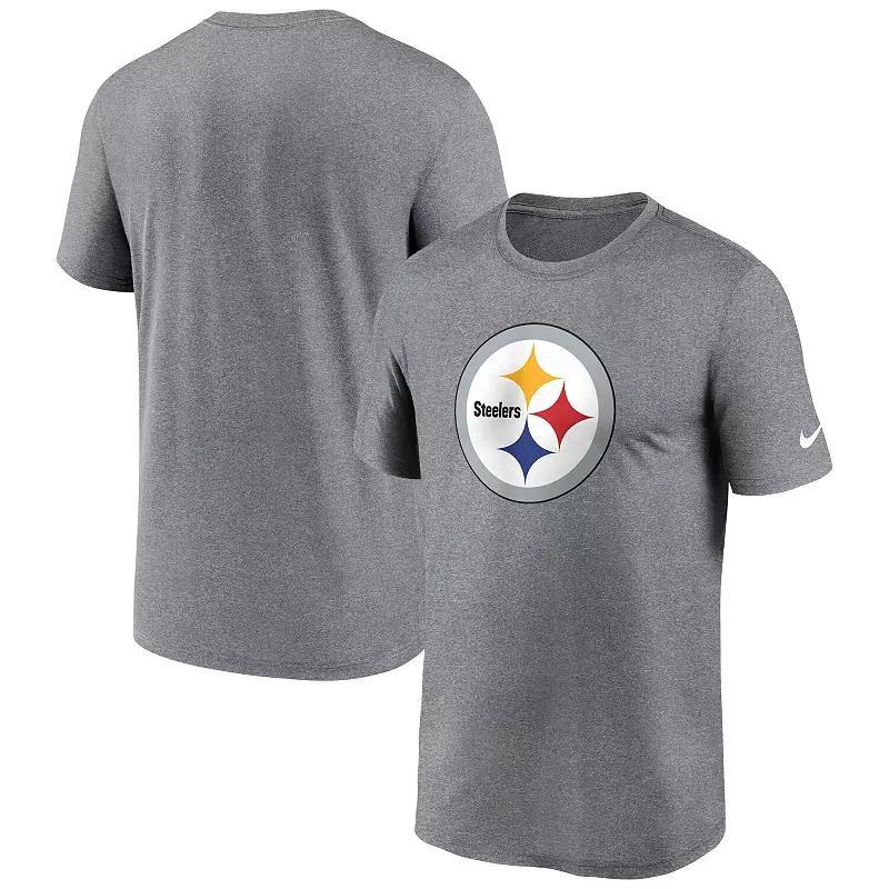 Men's Nike Heather Charcoal Pittsburgh Steelers,  Product Image