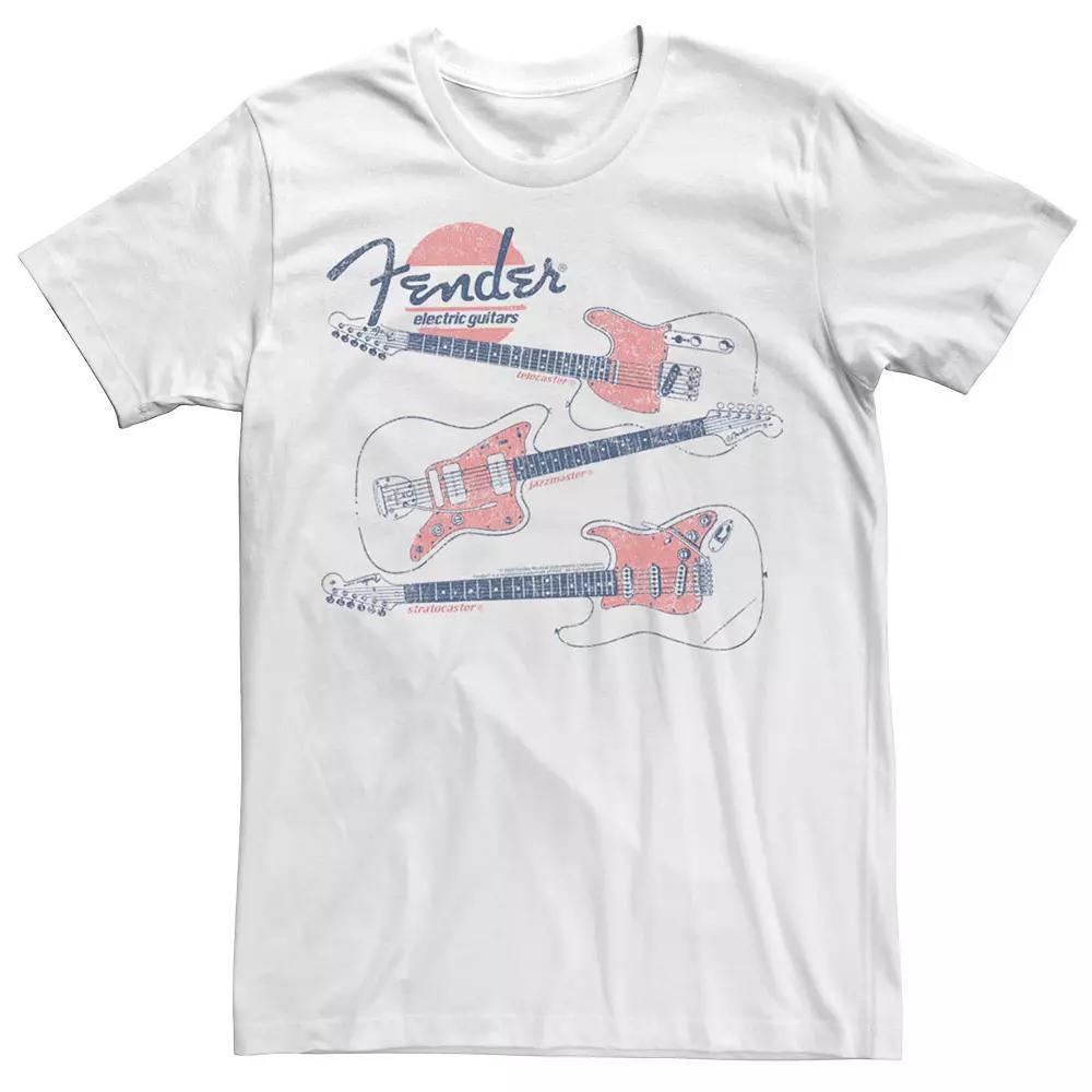 Men's Fender Vintage Guitars Graphic Tee,  Product Image