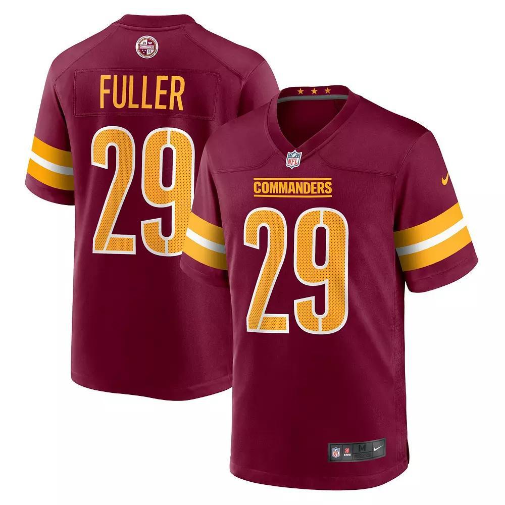 Men's Nike Kendall Fuller Burgundy Washington Commanders Game Jersey, Size: Small, Wft Med Re Product Image