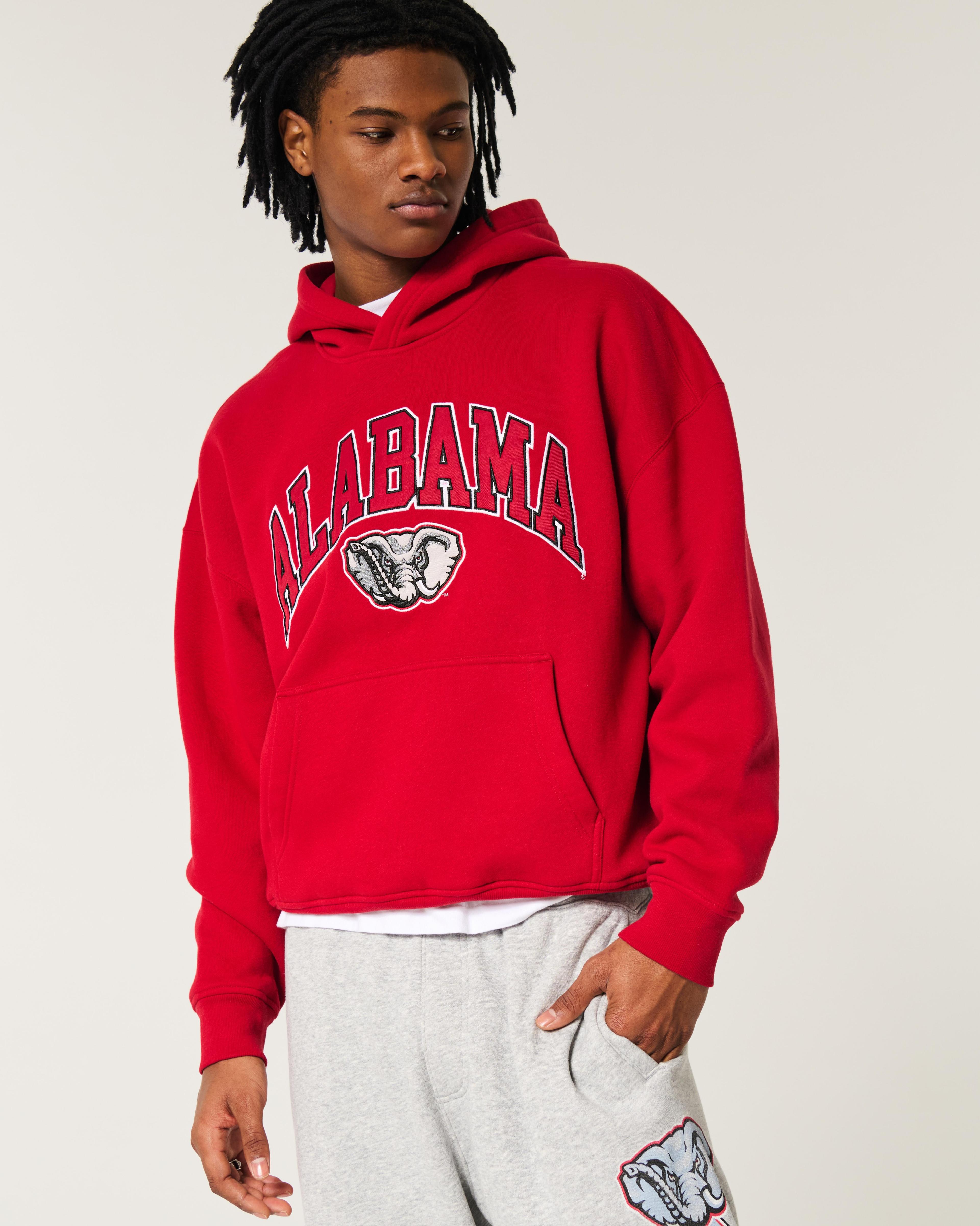 Boxy Ohio State Buckeyes Graphic Hoodie Product Image