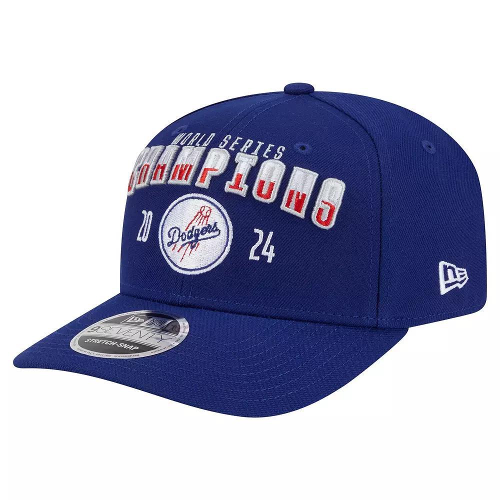 Men's New Era Royal Los Angeles Dodgers 2024 World Series Champions 9SEVENTY Adjustable Hat, Blue Product Image
