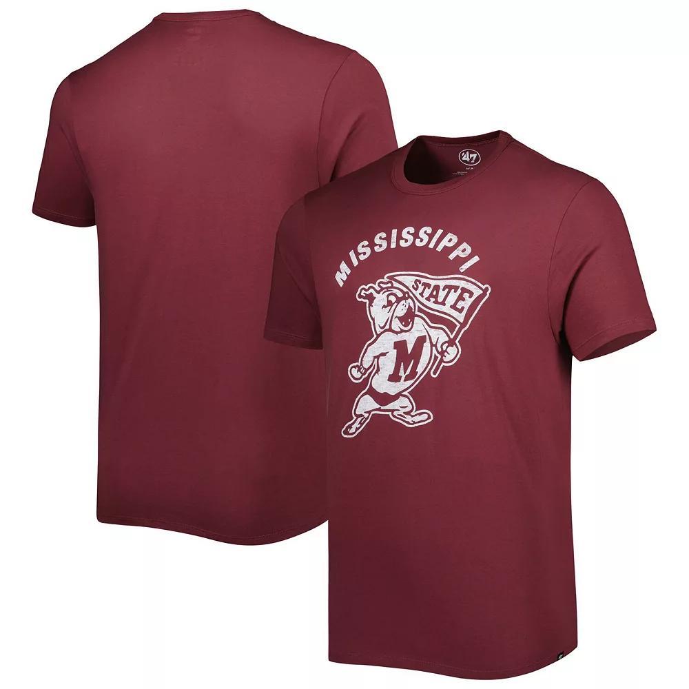 Men's '47 Maroon Mississippi State Bulldogs Premier Franklin T-Shirt, Size: Medium, Mst Red Product Image