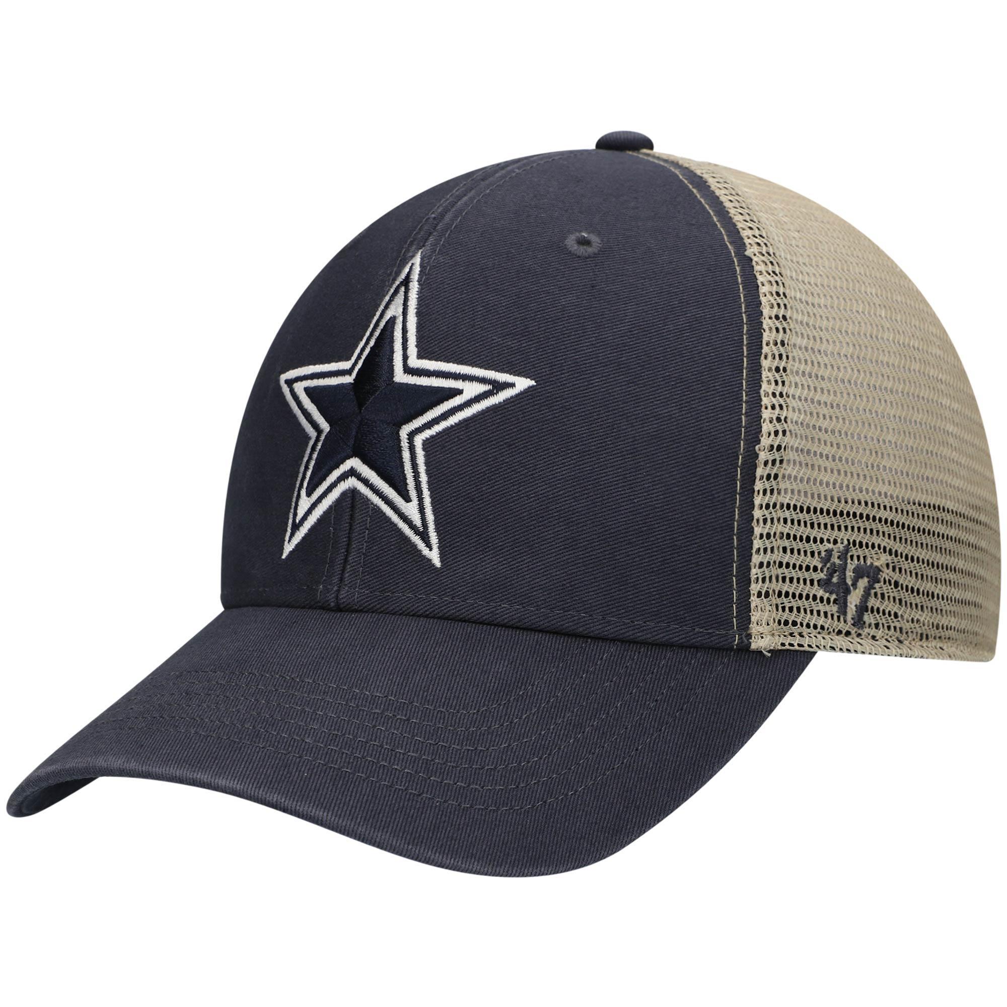 Mens 47 Dallas Cowboys Flagship MVP Trucker Snapback Hat, Blue Product Image