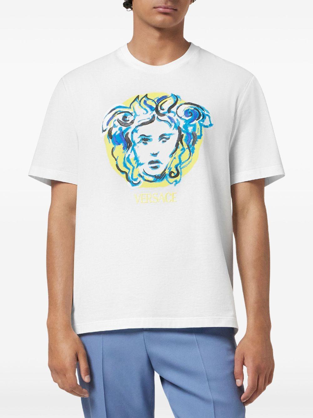 Painted Medusa T-shirt Product Image