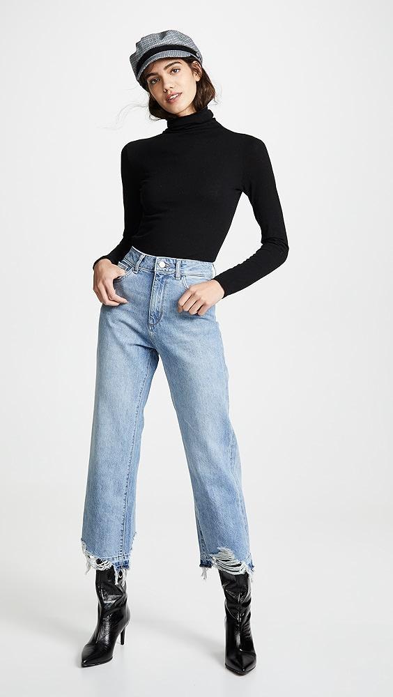 DL1961 Hepburn High Rise Wide Leg Jeans | Shopbop Product Image