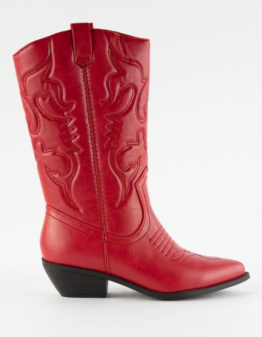 SODA Rerun Womens Western Boots Product Image