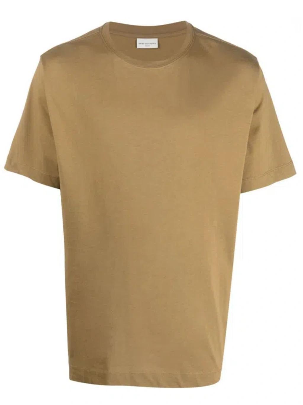 DRIES VAN NOTEN 02440-hertz 7600 M.k.t-shirt Clothing In Nude & Neutrals Product Image