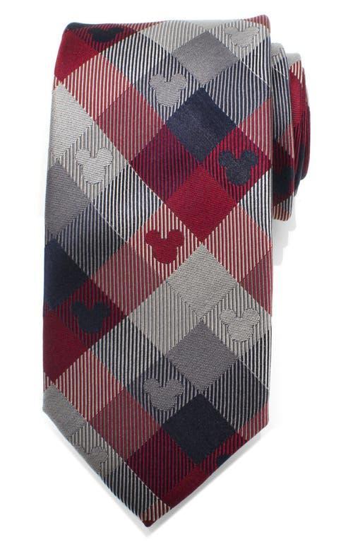 Mickey Mouse Plaid Tie Product Image