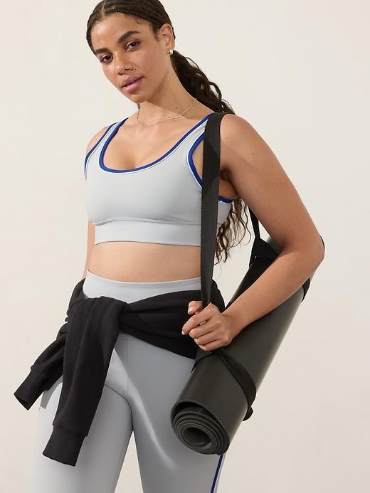 Breathe Longline Piping Bra A-C Product Image