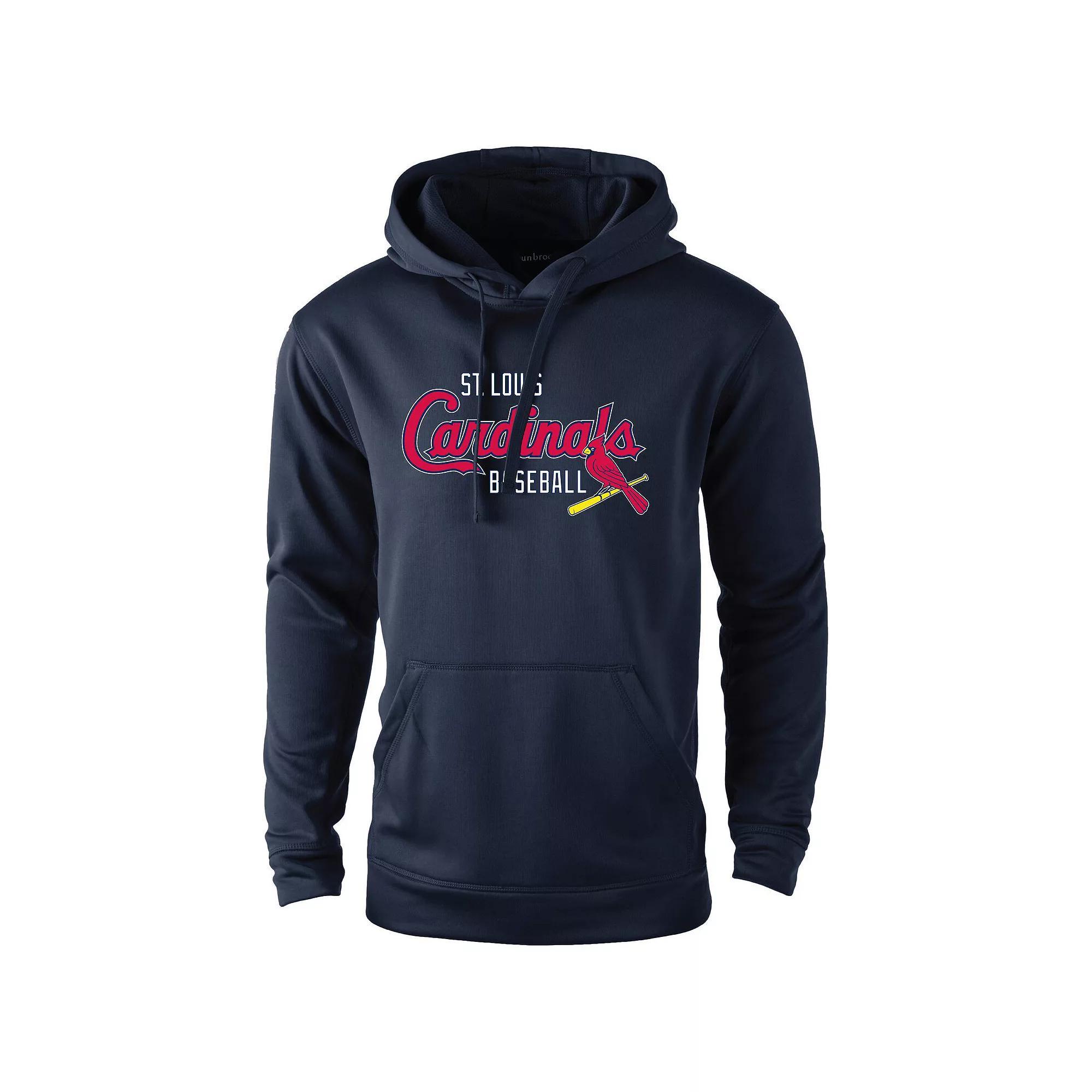 Men's Dunbrooke Navy St. Louis Cardinals Champion Pullover Hoodie, Size: Large, Blue Product Image