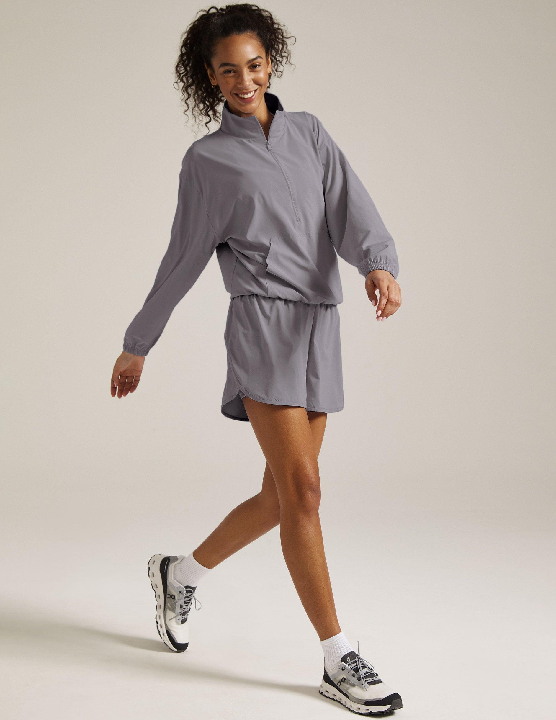 Stretch Woven In Stride Half Zip Pullover Product Image