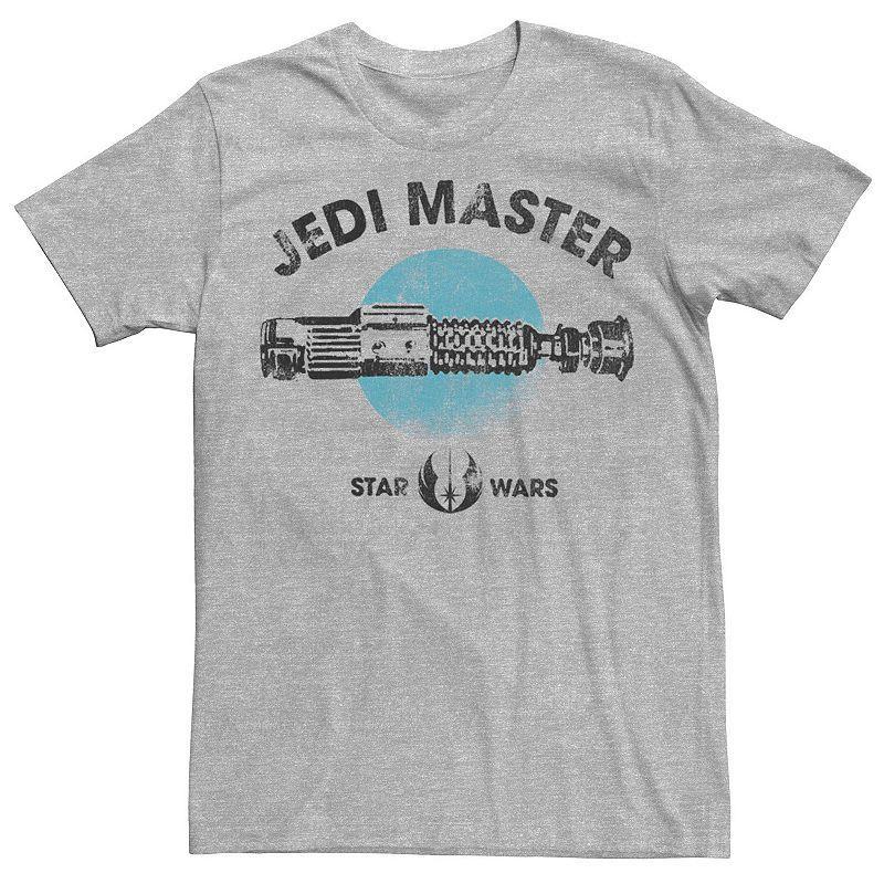 Mens Star Wars Movie Scenes Cartoon Box Up Tee Athletic Grey Product Image