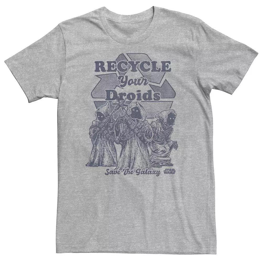 Men's Star Wars Jawas Recycle Your Droids Save The Galaxy Portrait Graphic Tee,  Product Image