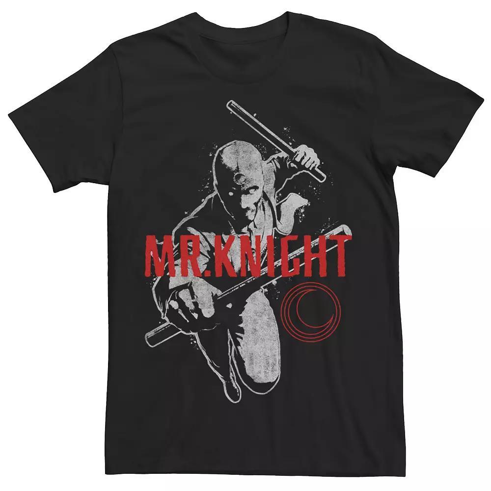 Men's Marvel Moon Knight Mr Big Crescent Icon Tee, Size: Large, Black Product Image