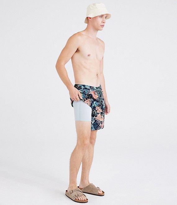 SAXX Mr. Phil O Dend Oh Buoy 2N1 7#double; Inseam Volley Swim Shorts Product Image