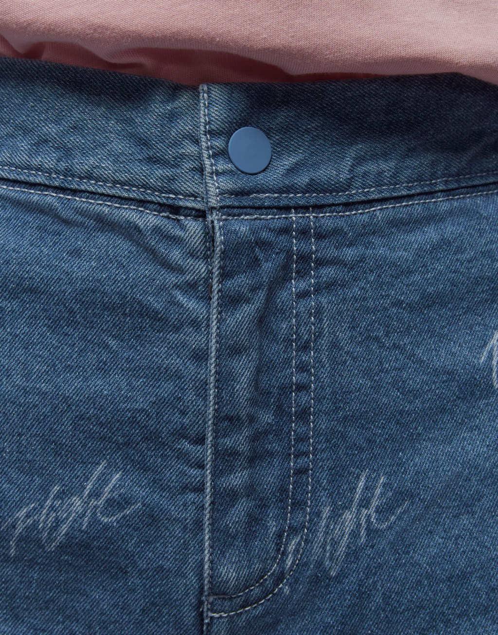 Jordan denim shorts in blue Product Image