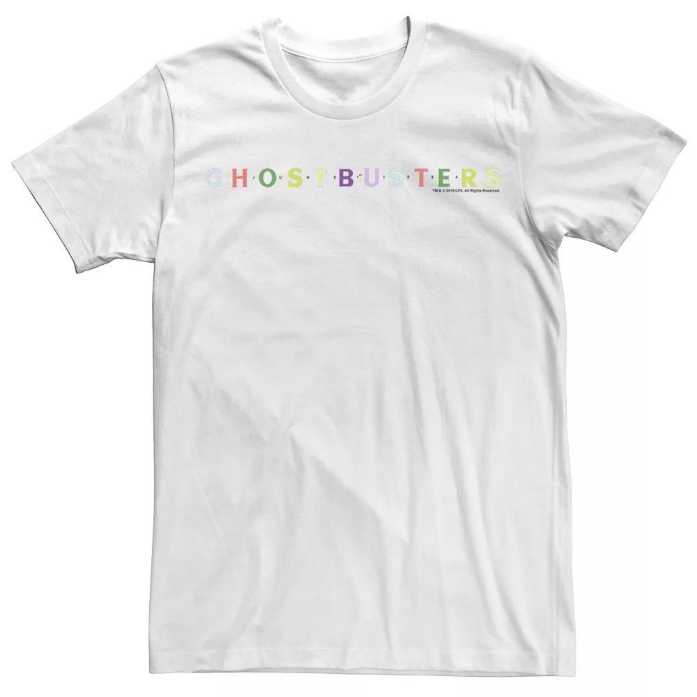 Men's Ghostbusters Colorful Logo Graphic Tee,  Product Image