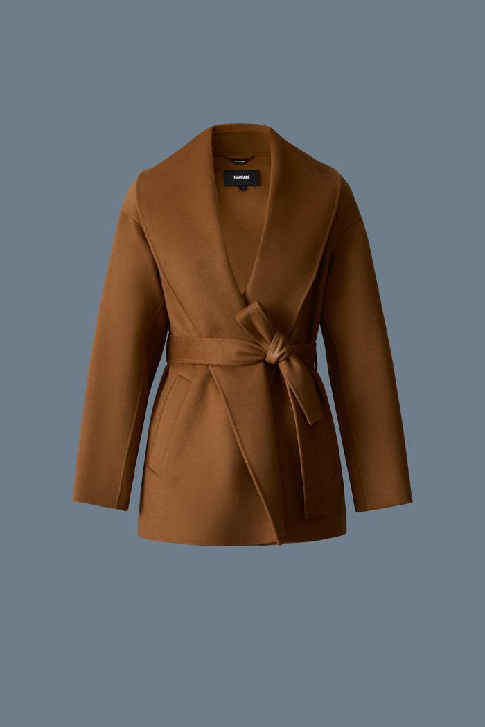 Mackage Tyra Double-Face Wool Robe Jacket Product Image