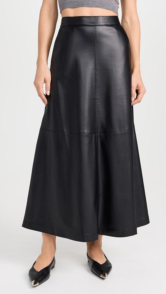 Joe's Jeans The Tavi Vegan Leather Skirt | Shopbop Product Image