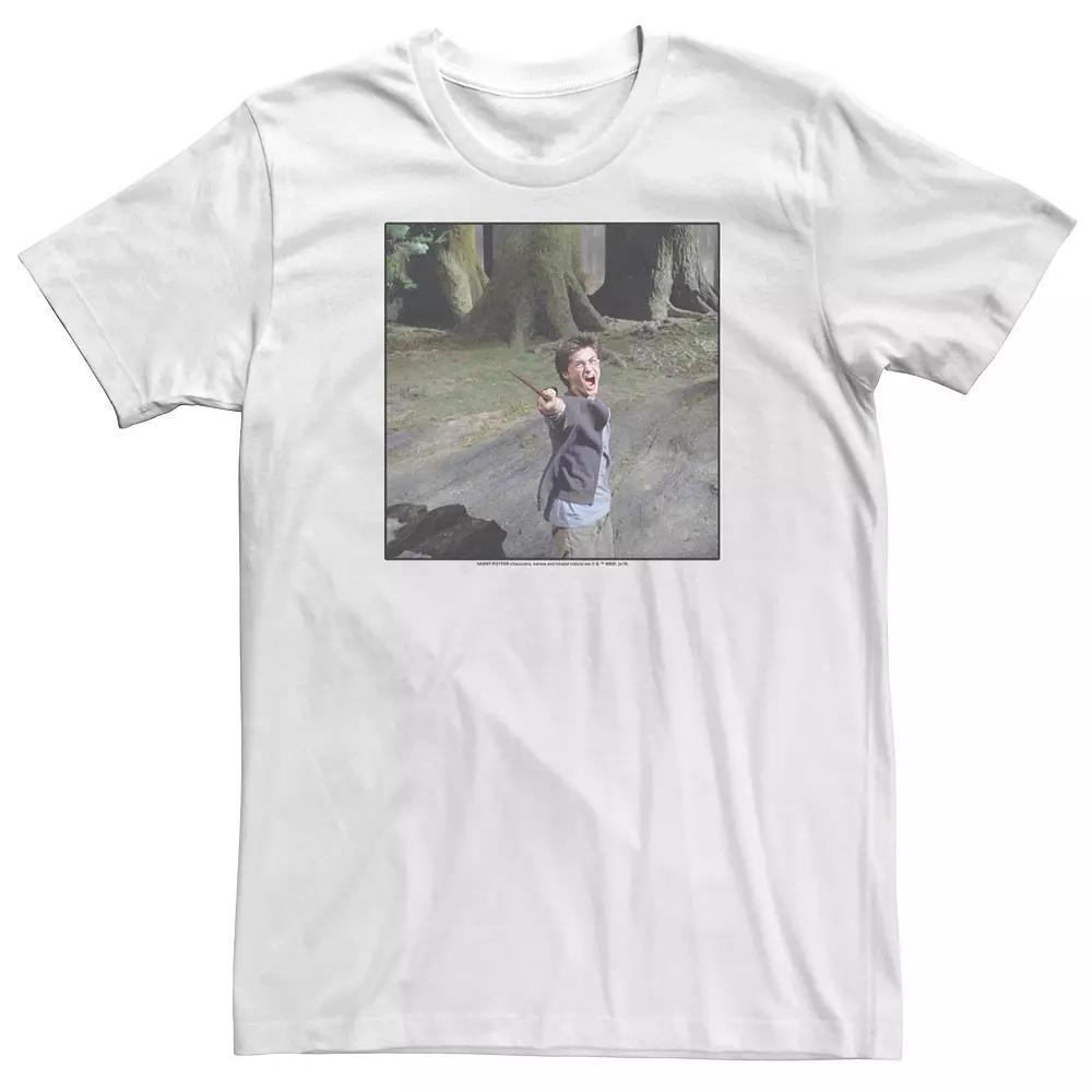 Big & Tall Harry Potter Expecto Patronum Portrait Tee, Men's, Size: XL Tall, White Product Image