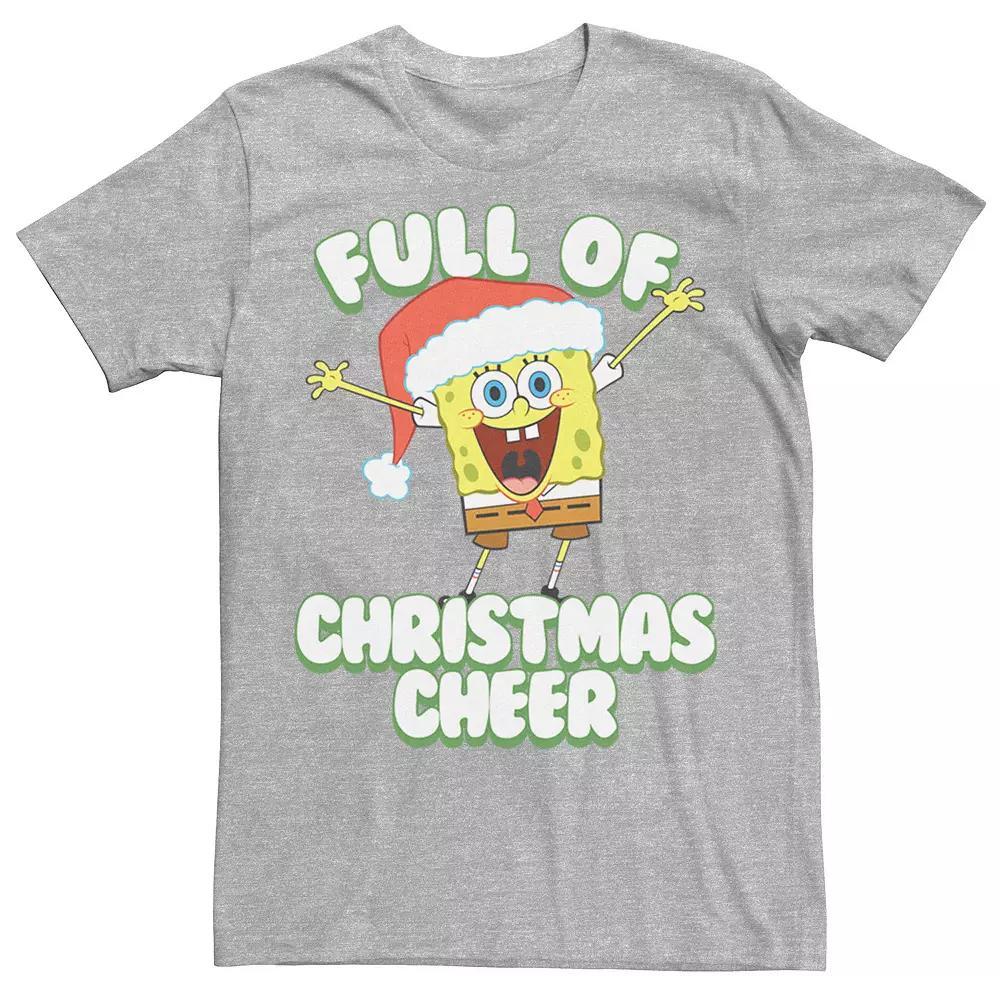 Men's SpongeBob SquarePants Full of Cheer Tee, Size: XL, Black Product Image