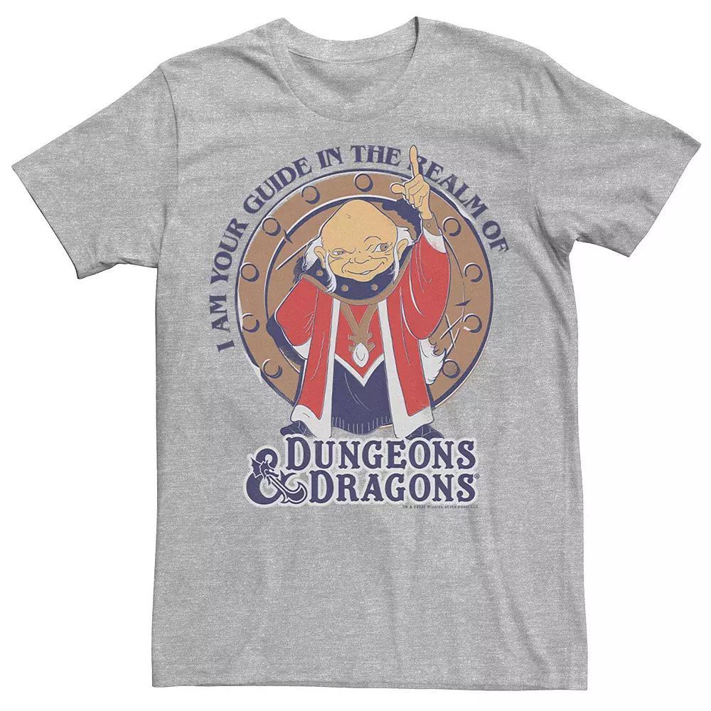 Men's Dungeons & Dragons Guide Of The Realm Tee, Size: Medium, Athletic Grey Product Image