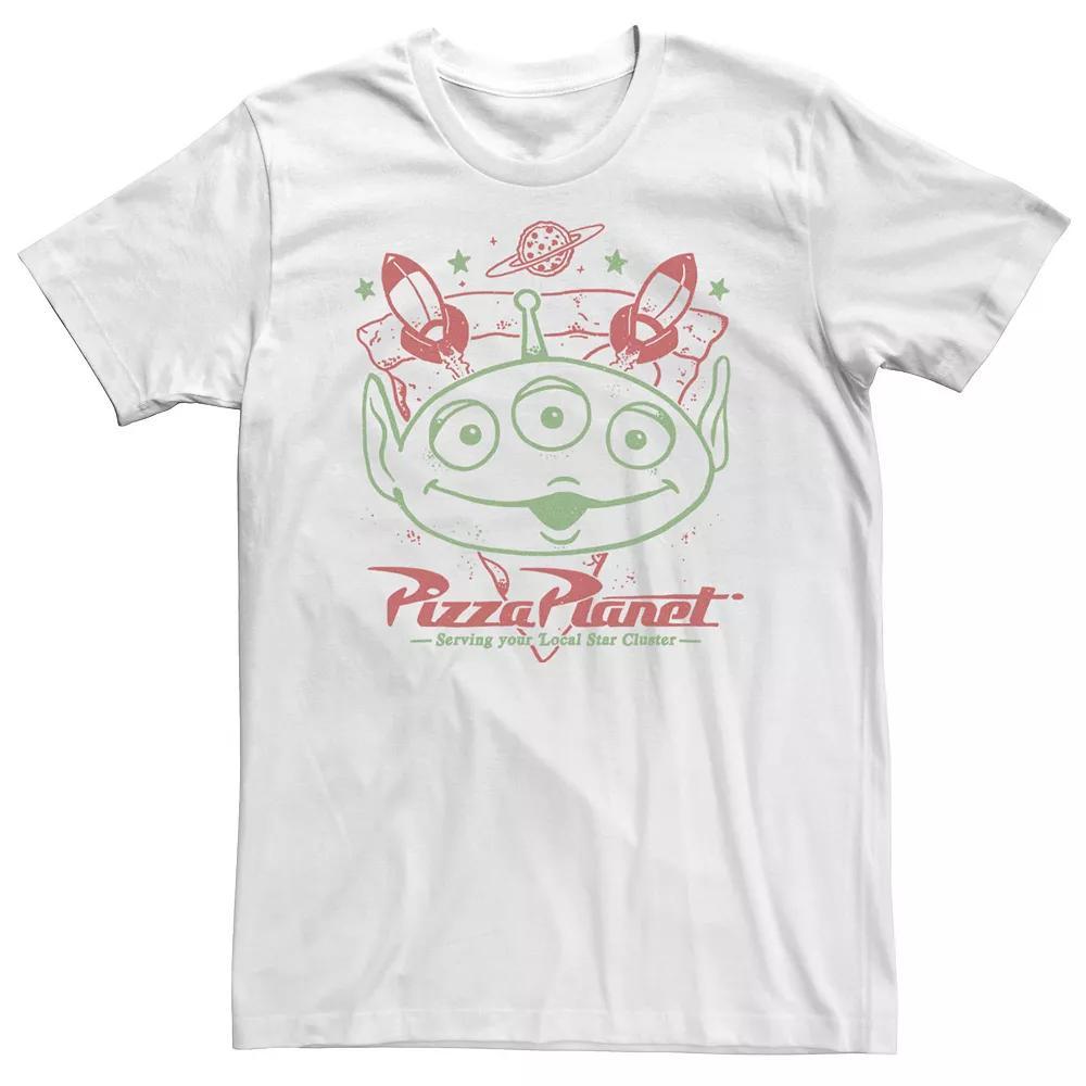 Big & Tall Disney / Pixar Toy Story Pizza Planet Custom Tee, Men's,  Product Image