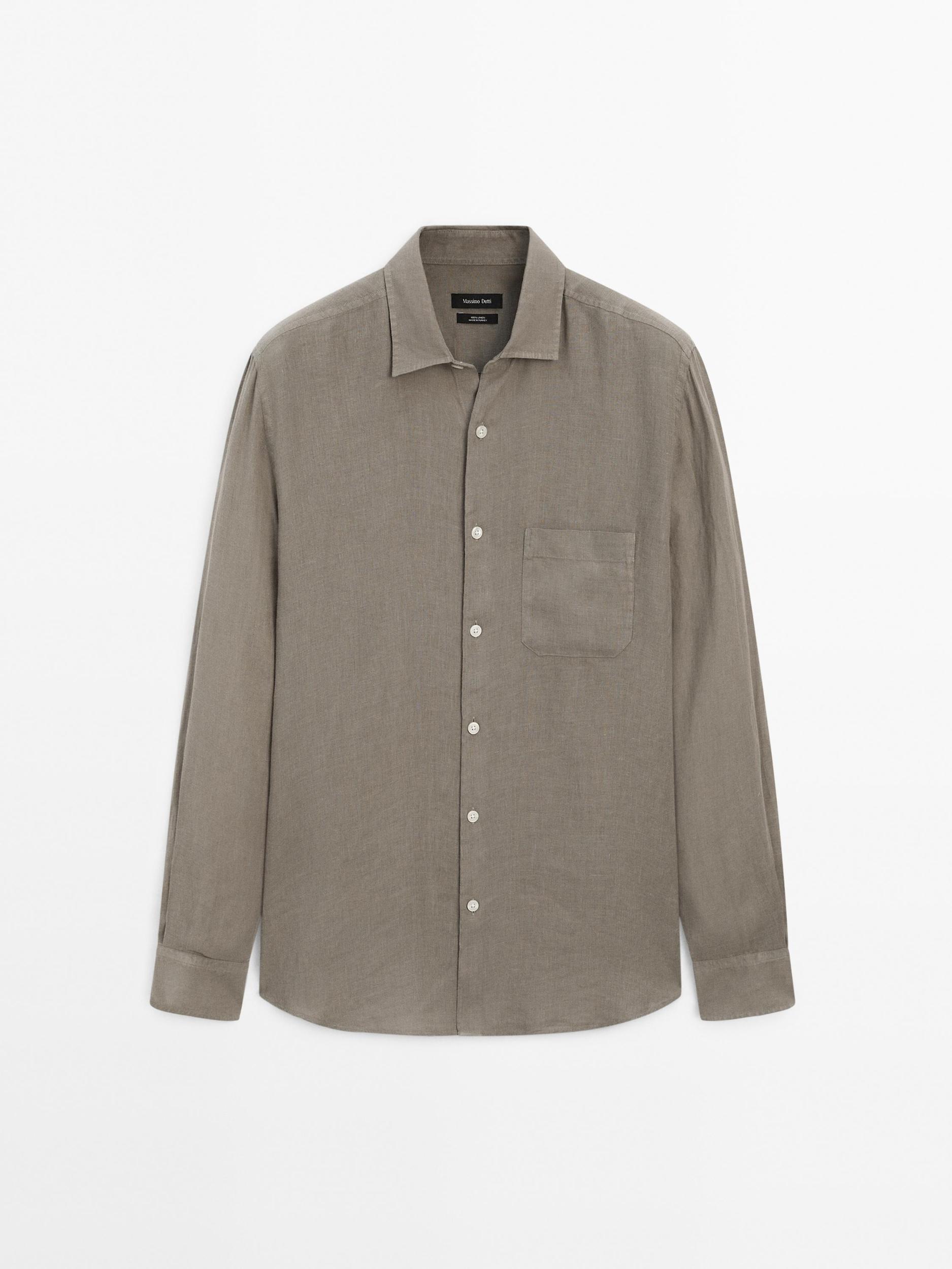 Regular fit shirt with pocket detail Product Image