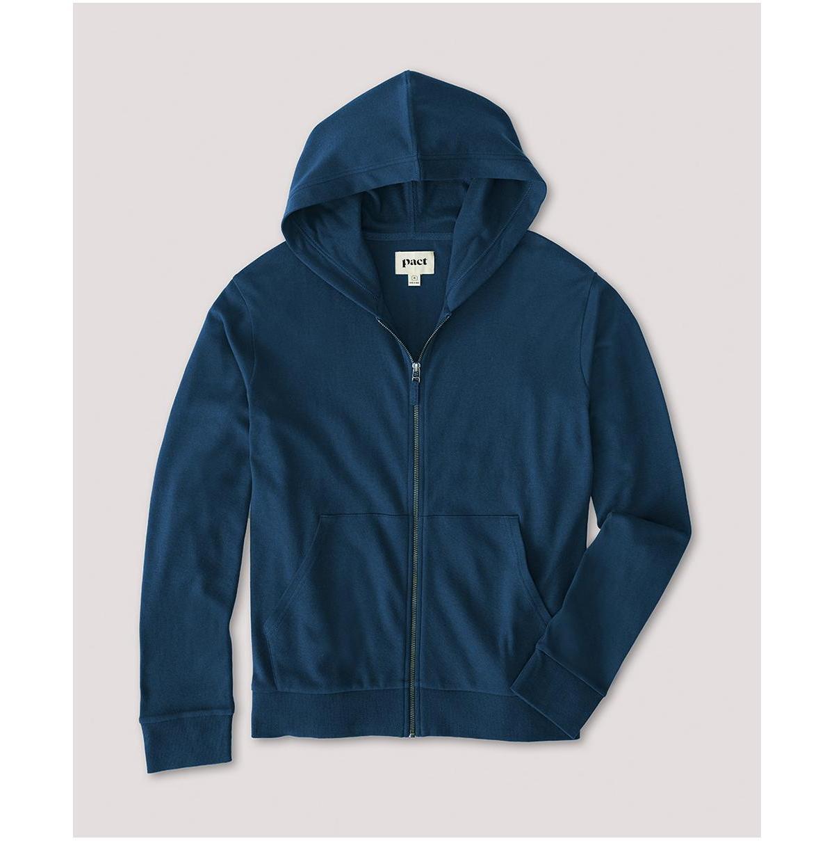 Organic Cotton Airplane Zip Hoodie Product Image