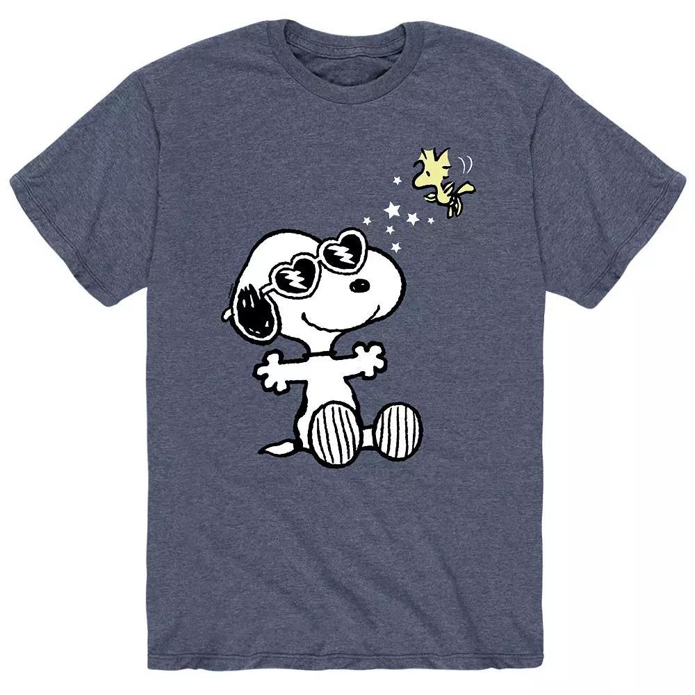 Men's Peanuts Snoopy Glasses Tee,  Product Image