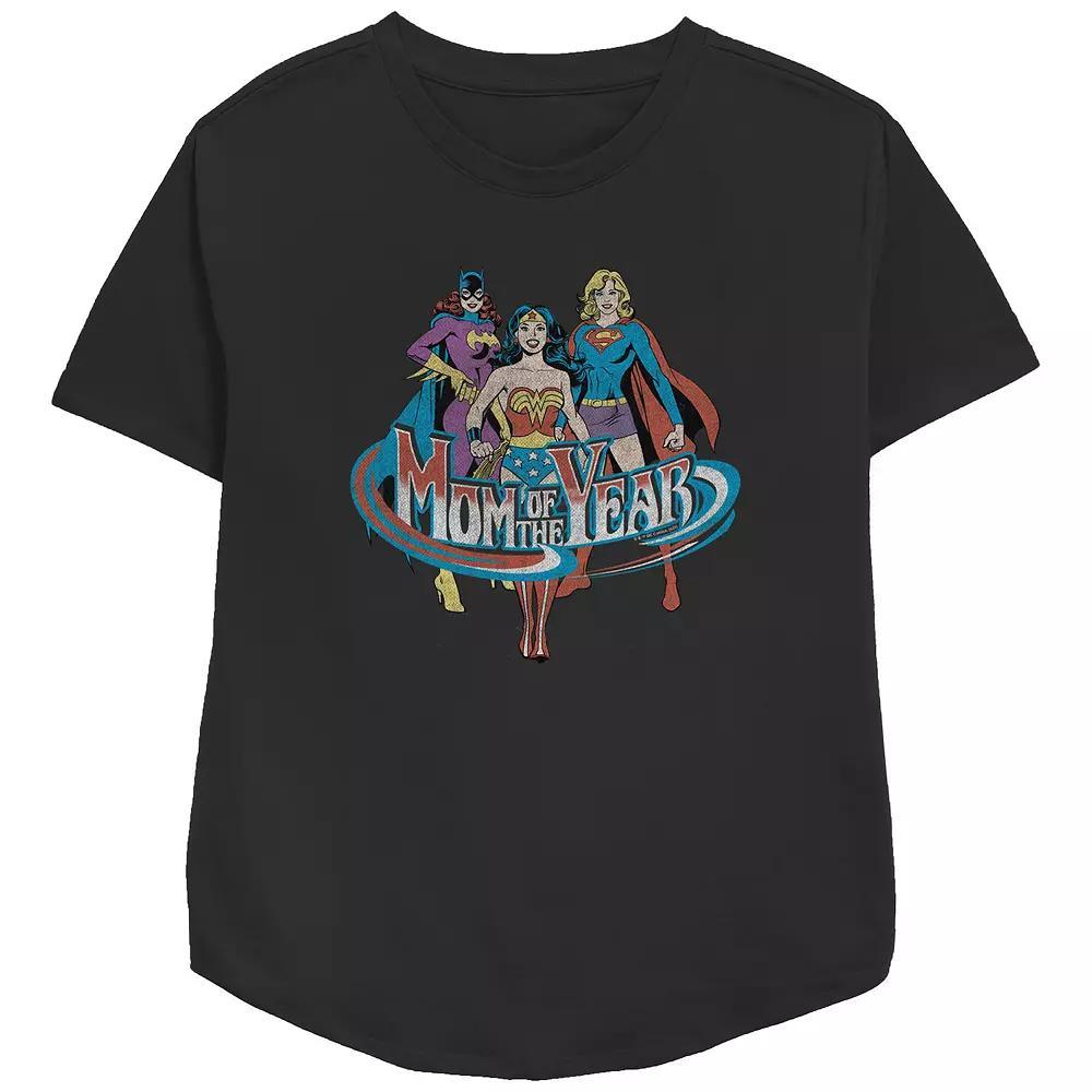 Women's DC Women Mom Of The Year Relaxed Fit Graphic Tee,  Product Image