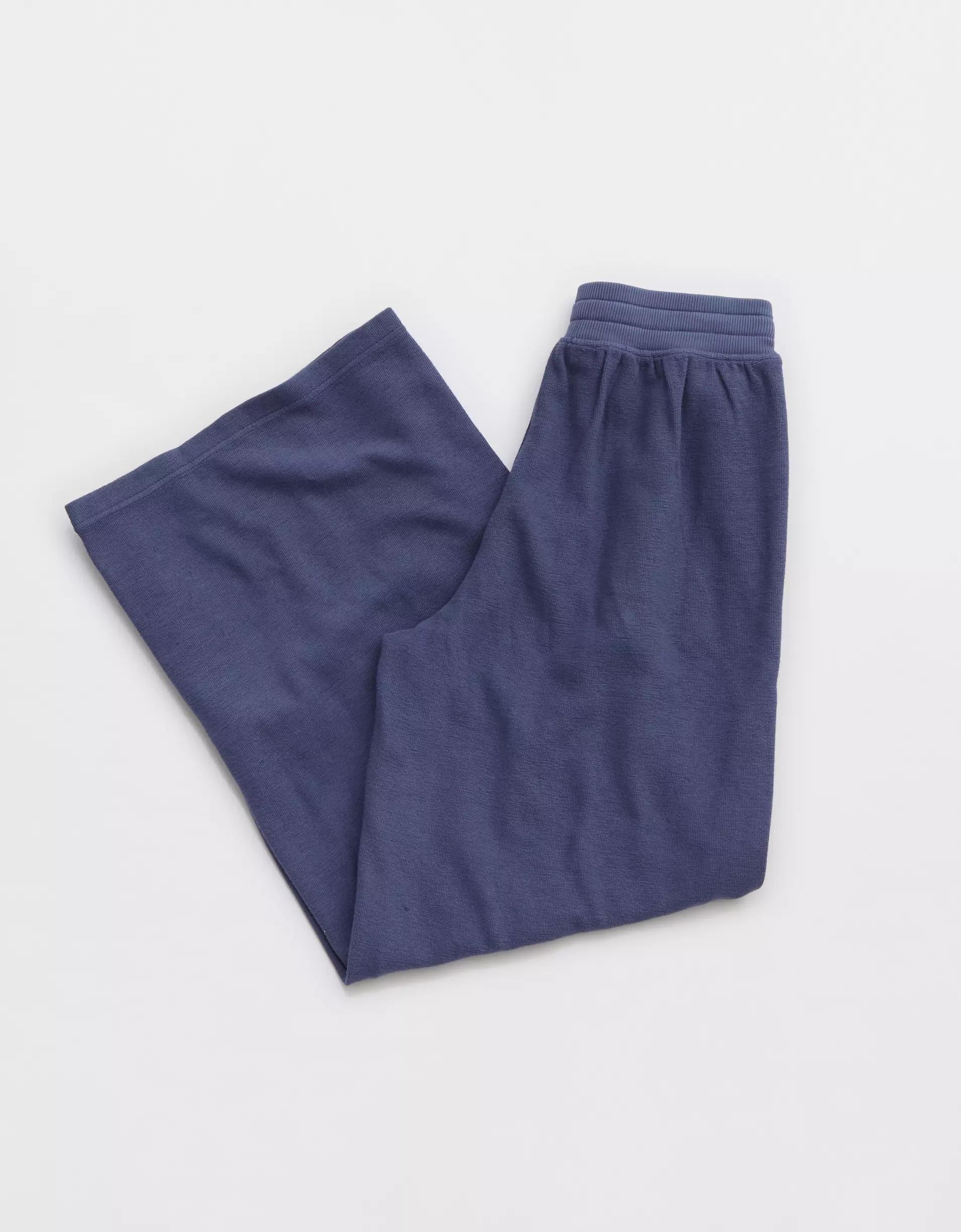 Aerie Soft Landing Ribbed Trouser Product Image