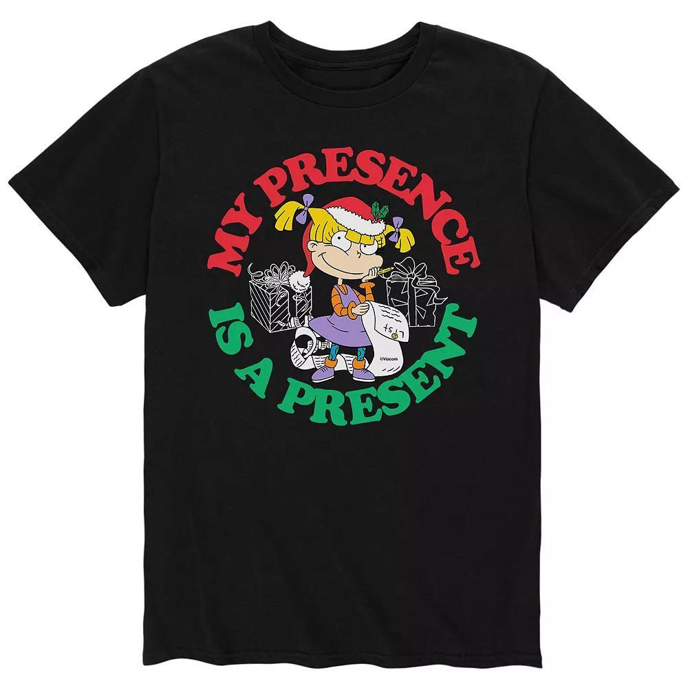 Men's Rugrats My Presence Tee, Size: XL, Black Product Image