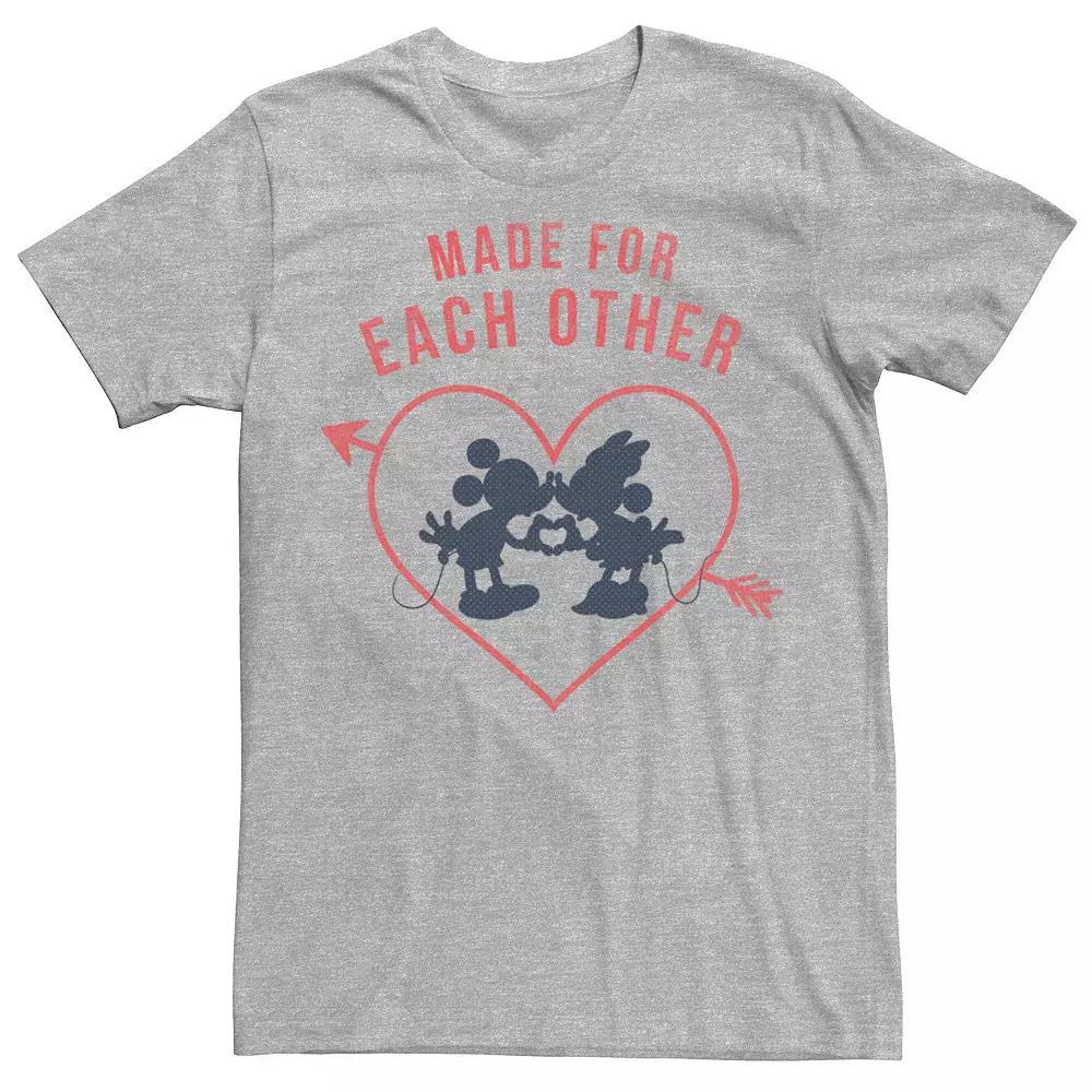 Disney's Mickey & Minnie Valentine's Day Heart Men's Tee,  Product Image