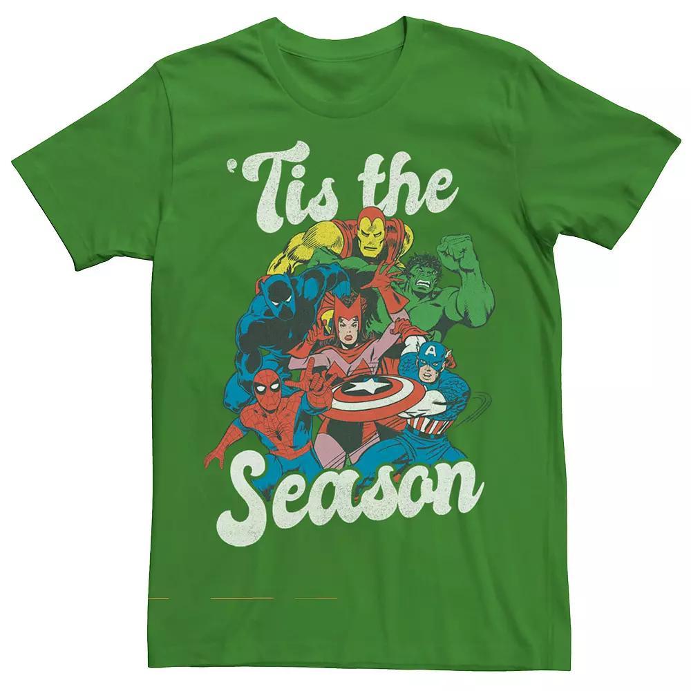 Men's The Avengers Holiday Squad 'Tis The Season Graphic Tee,  Product Image