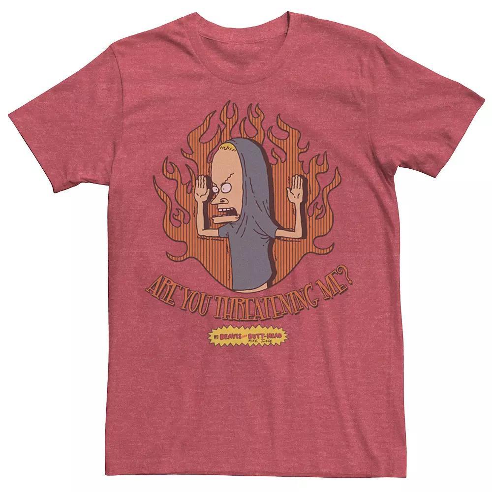 Men's Beavis and Butt-Head Cornholio Flames Graphic Tee,  Product Image